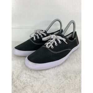 Keds Champion Canvas Sneakers Black Women’s Size 6.5